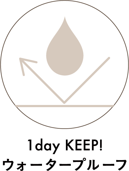 03 1day KEEP! ウォータープルーフ